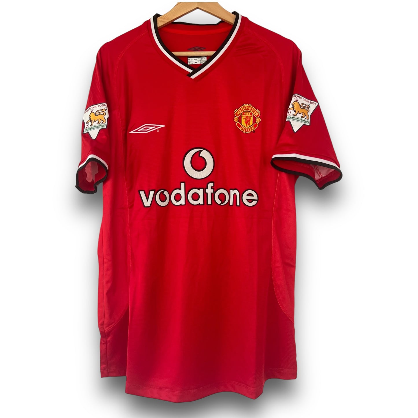 Camiseta Manchester United 2000-2001 Local