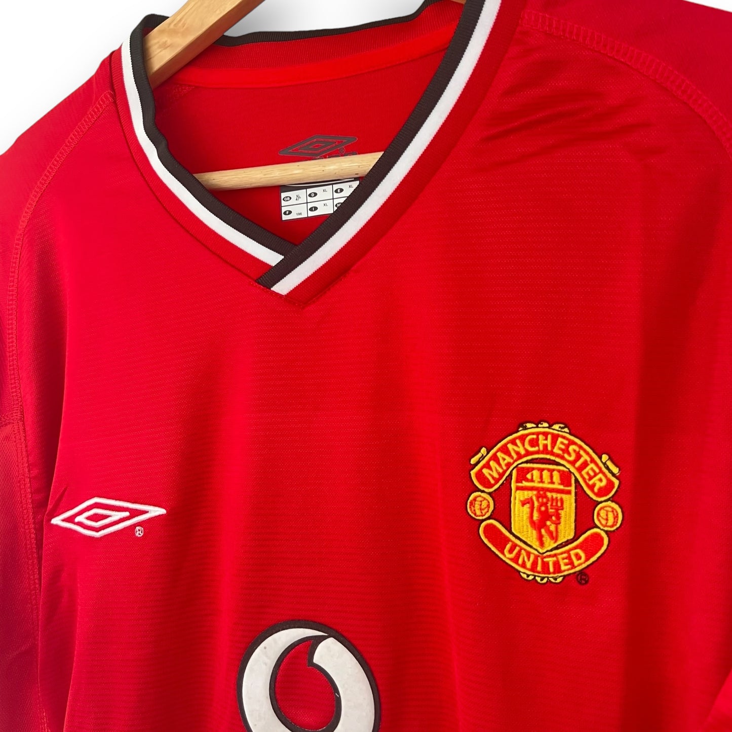 Camiseta Manchester United 2000-2001 Local