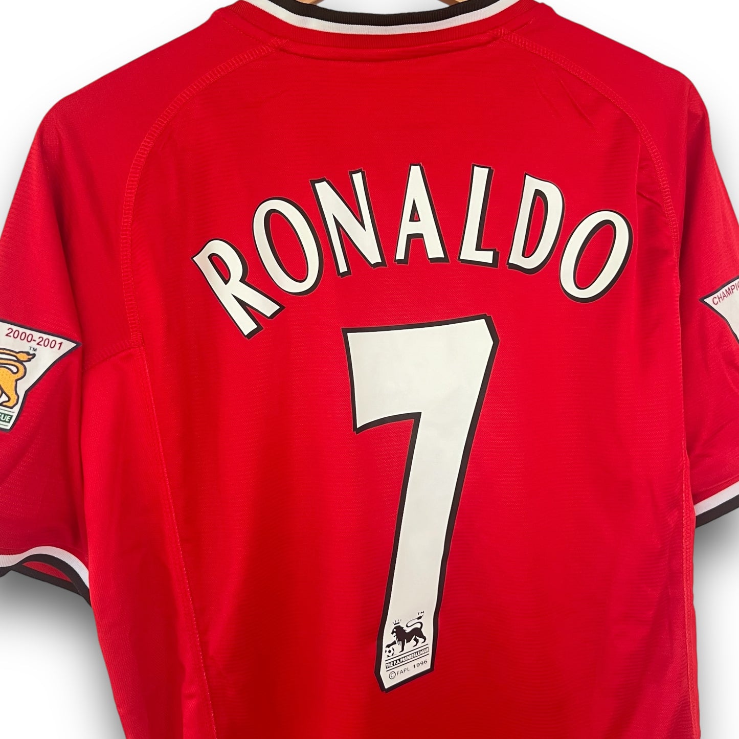 Camiseta Manchester United 2000-2001 Local