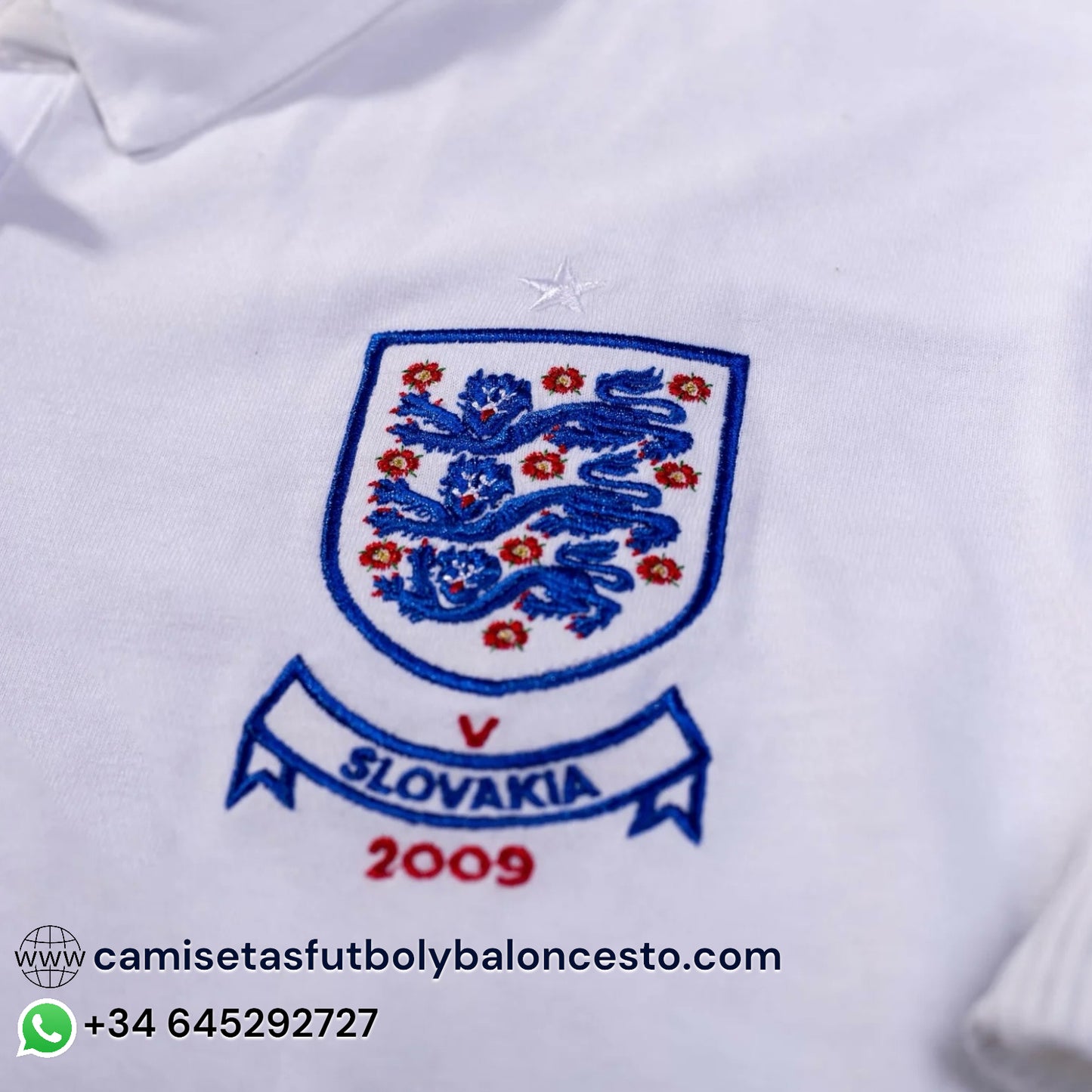 Camiseta Inglaterra 2009 Local