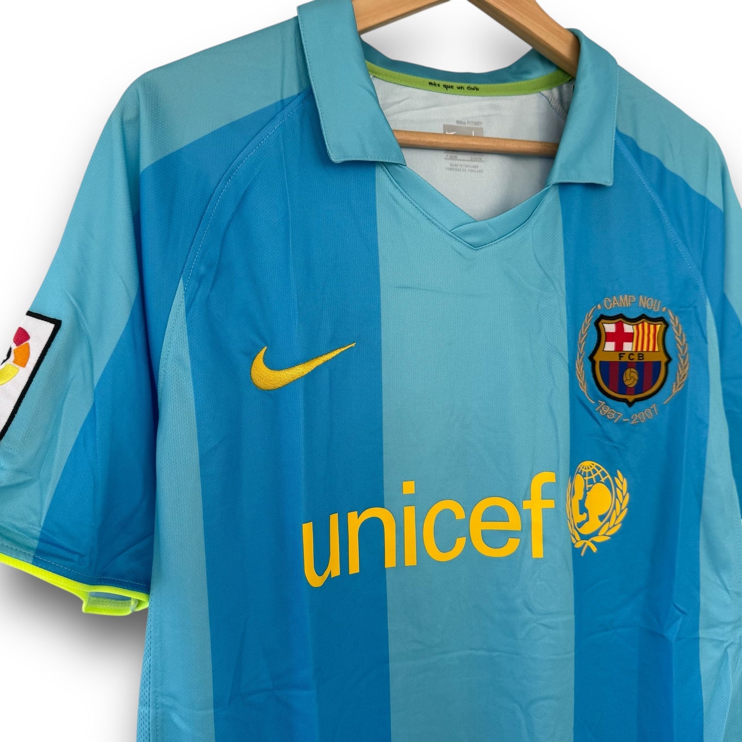 Camiseta Barcelona 2007-2008 Visitante