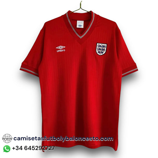 Camiseta Inglaterra 1986 Visitante