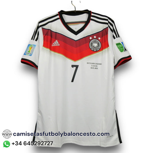 Camiseta Alemania 2014 Local - Final Mundial