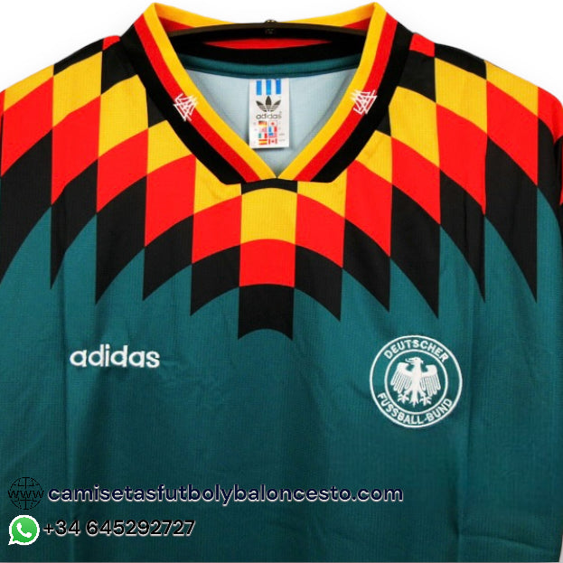 Camiseta Alemania 1994 Visitante