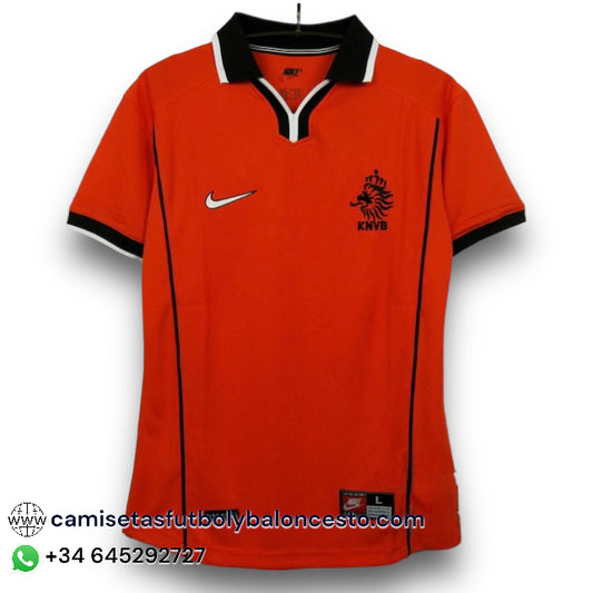 Camiseta Holanda 1998 Local