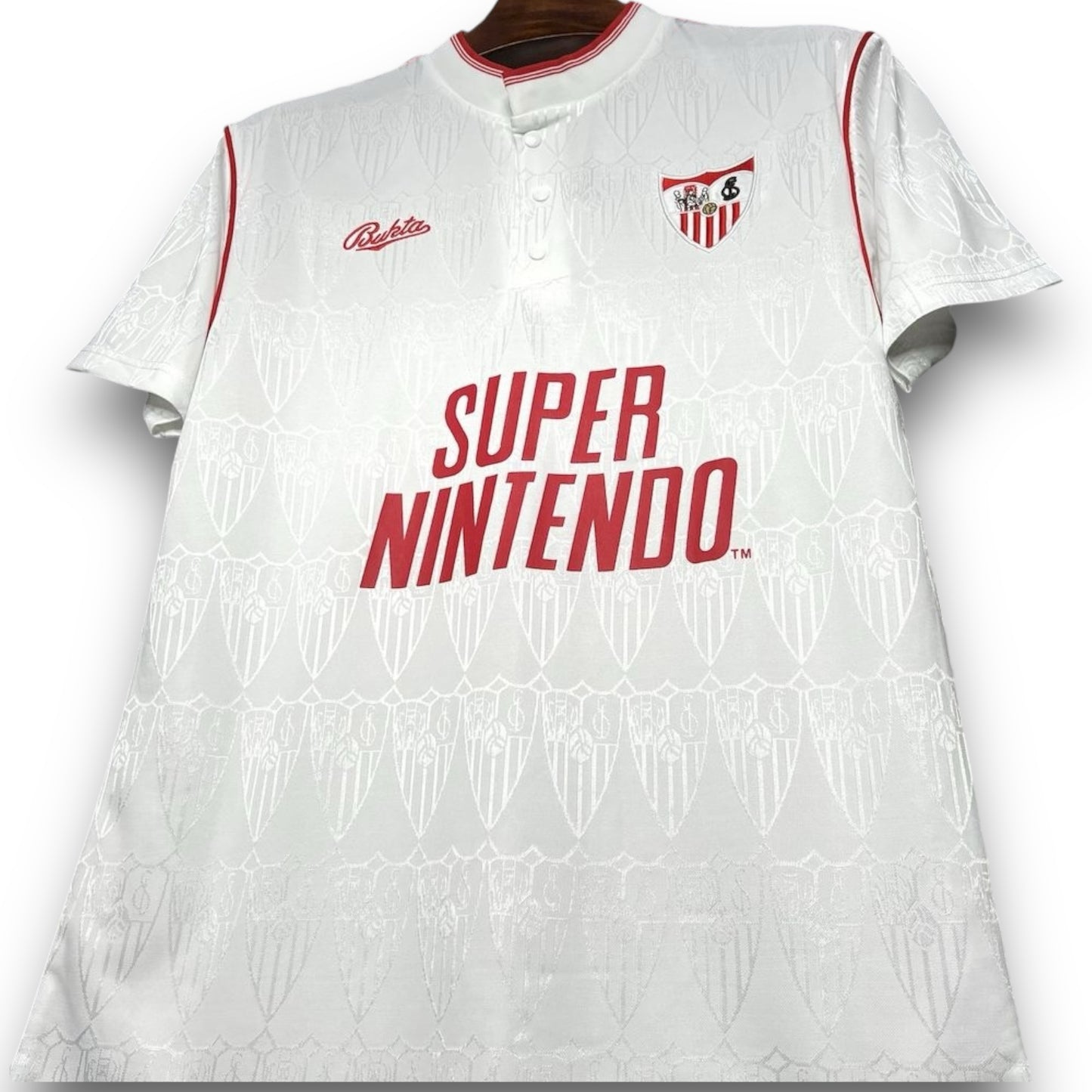 Camiseta Sevilla 1991-1992 Local