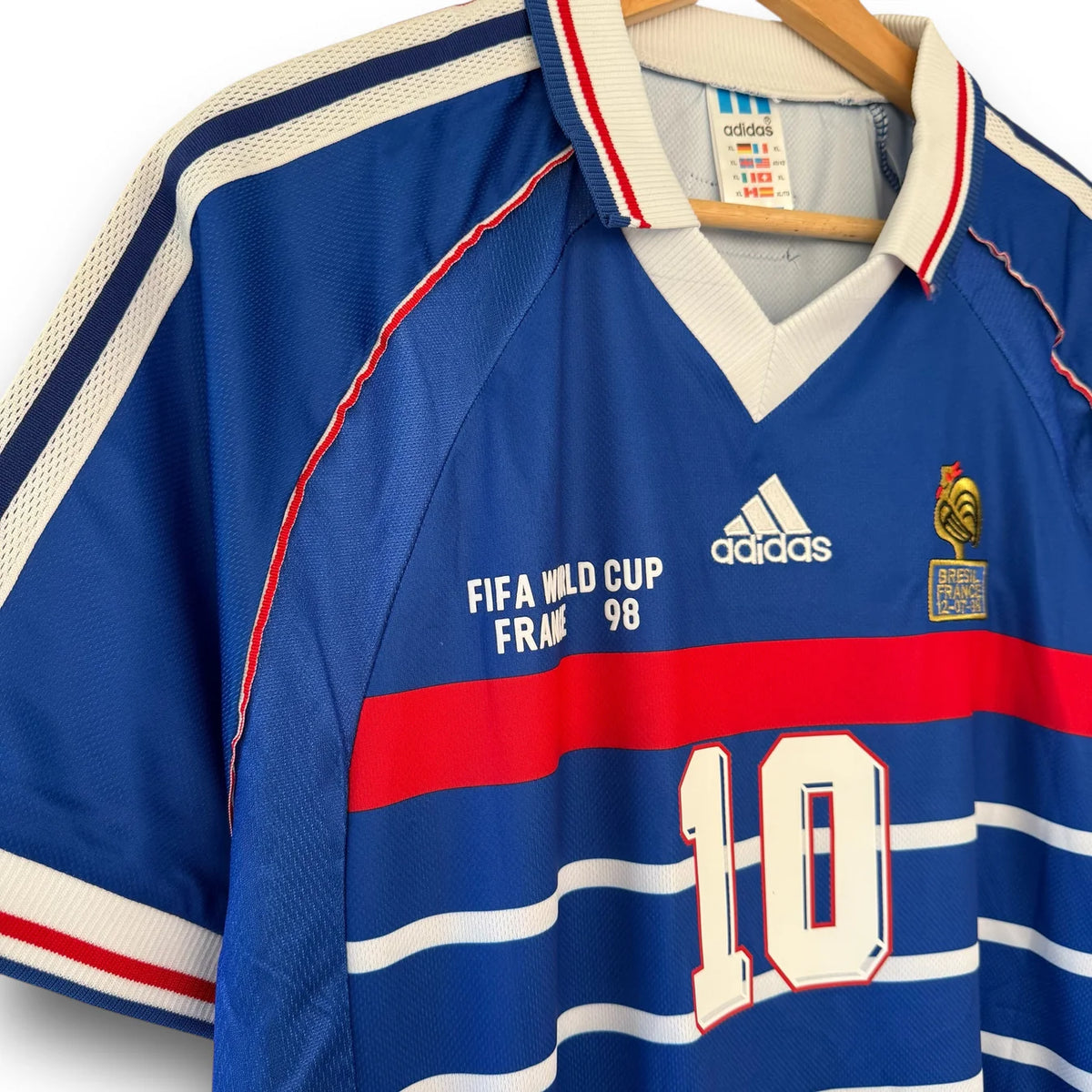 Camiseta Francia 1998 Local
