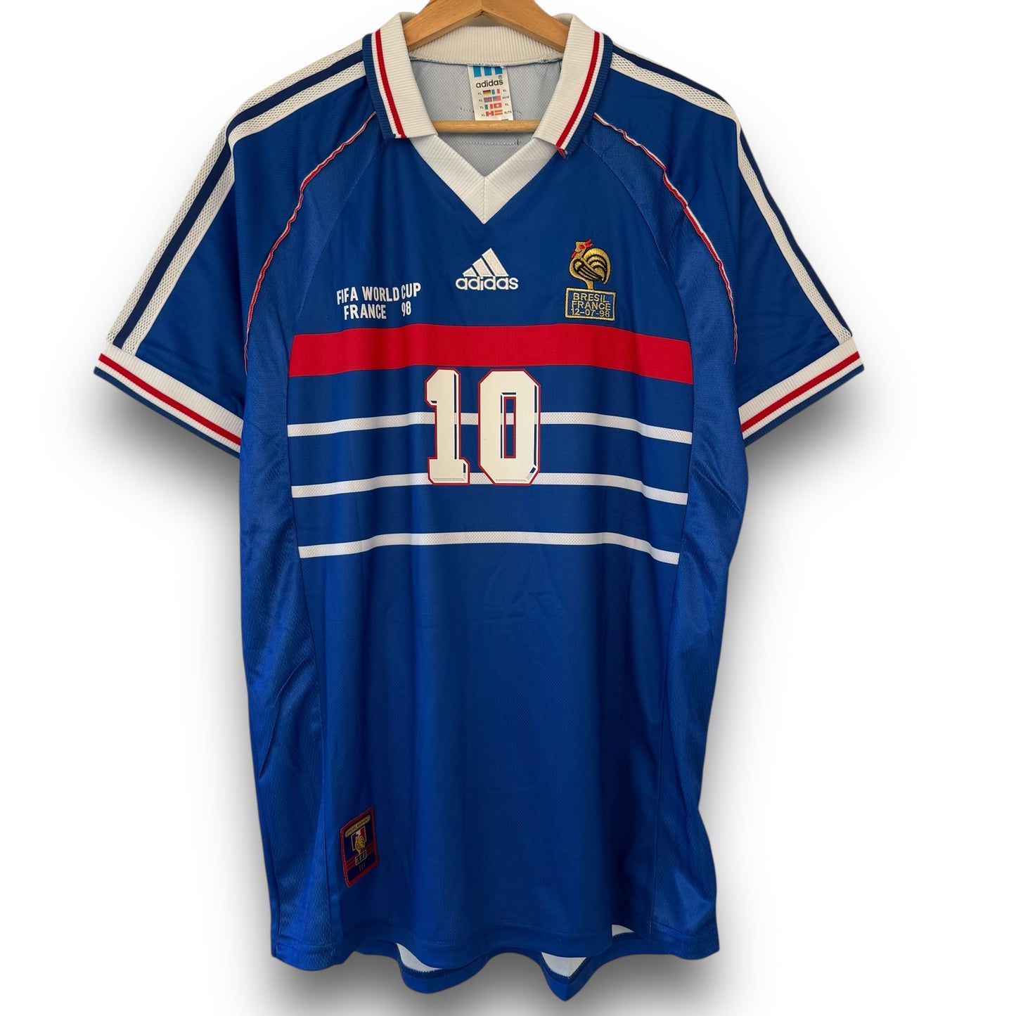 Camiseta Francia 1998 Local