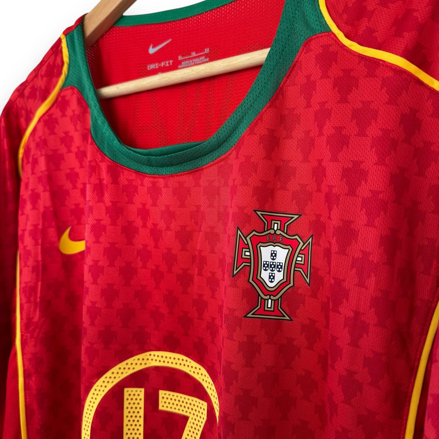 Camiseta Portugal 2004 Local - Final Eurocopa