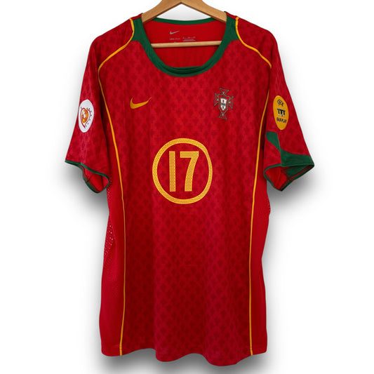 Camiseta Portugal 2004 Local - Final Eurocopa