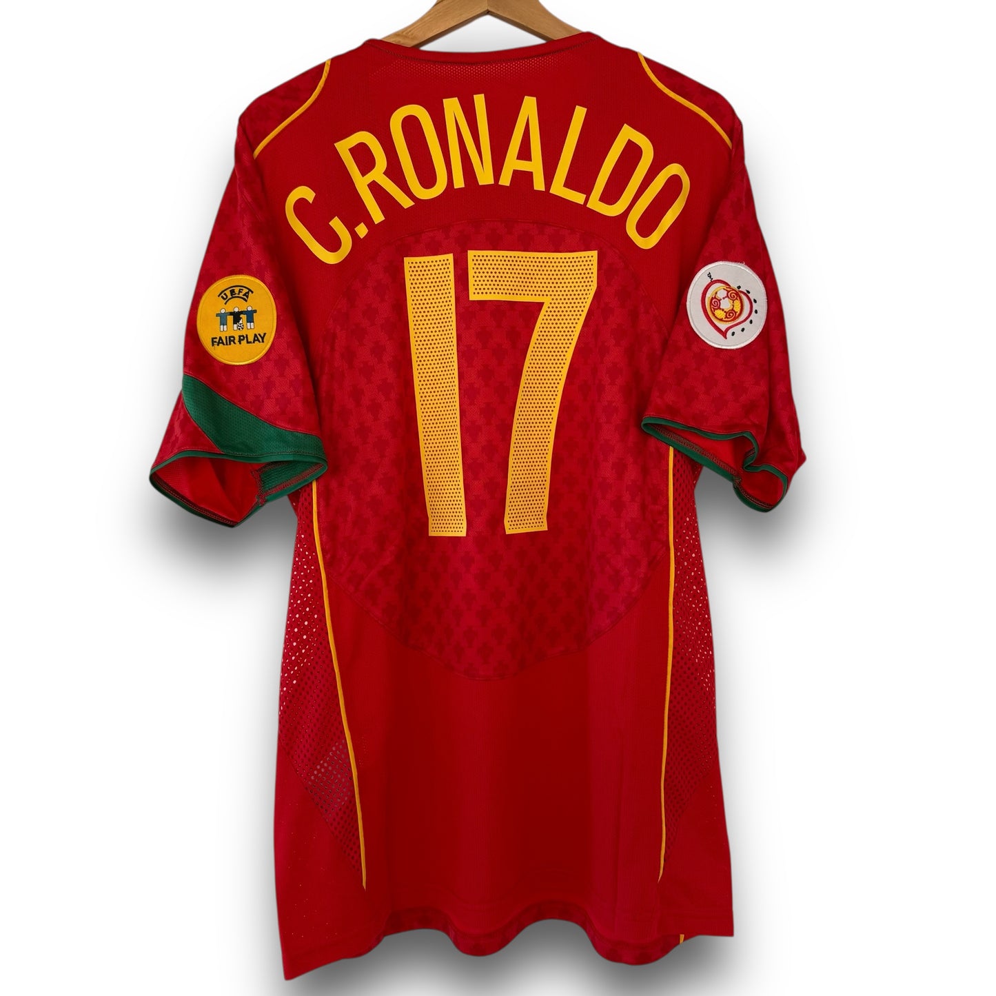 Camiseta Portugal 2004 Local - Final Eurocopa
