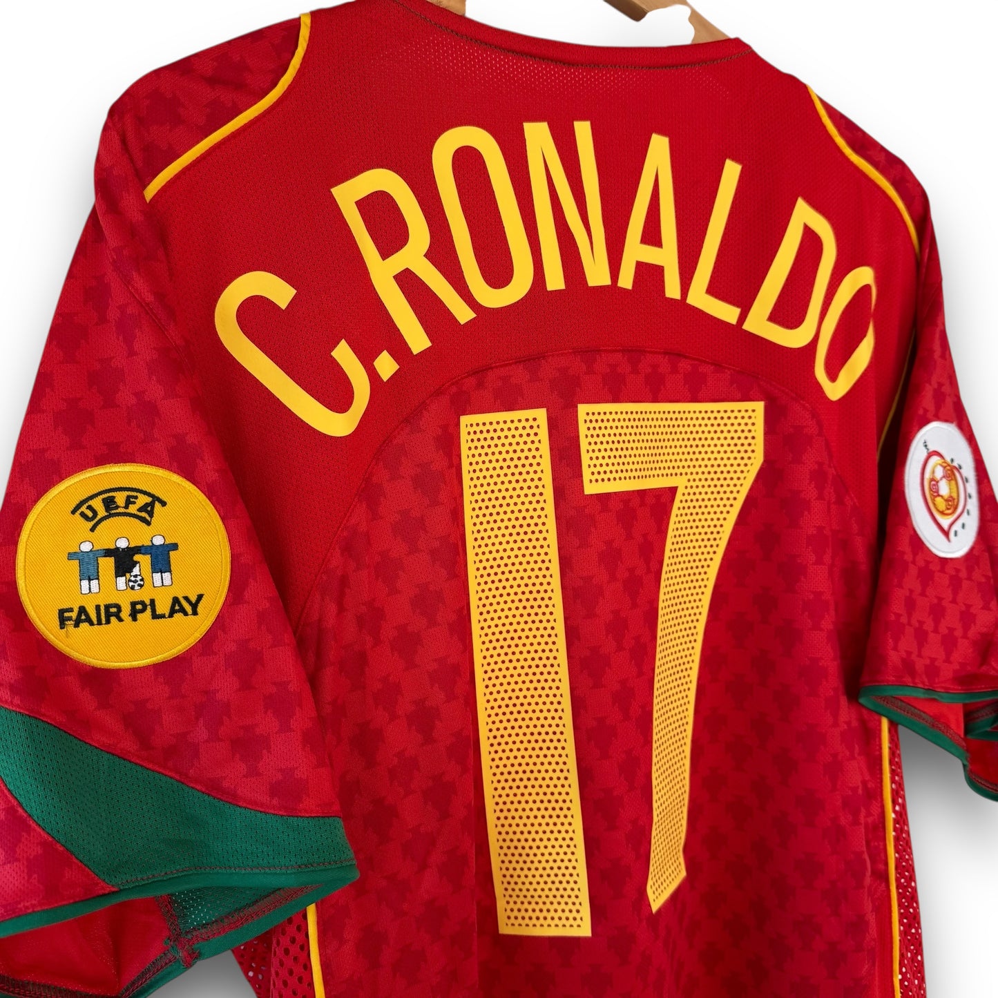 Camiseta Portugal 2004 Local - Final Eurocopa