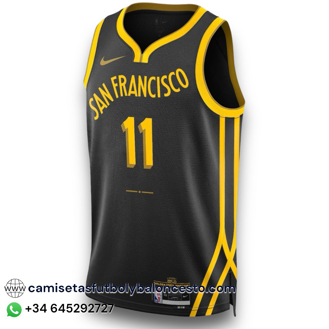 Camiseta Golden State Warriors City Edition 2023-2024