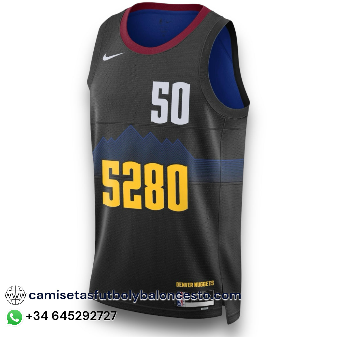 Camiseta Denver Nuggets City Edition 2023-2024