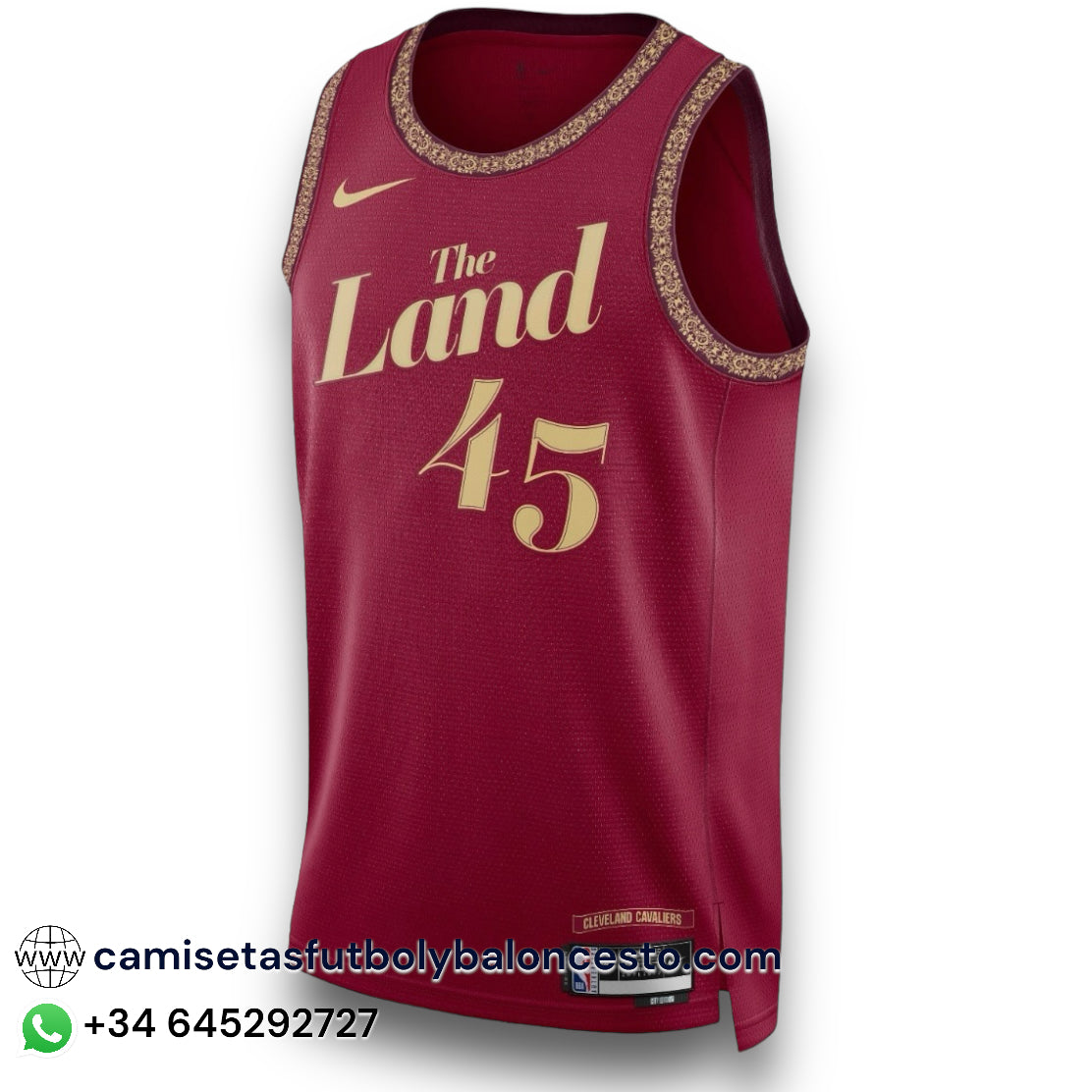 Camiseta Cleveland Cavaliers City Edition 2023-2024