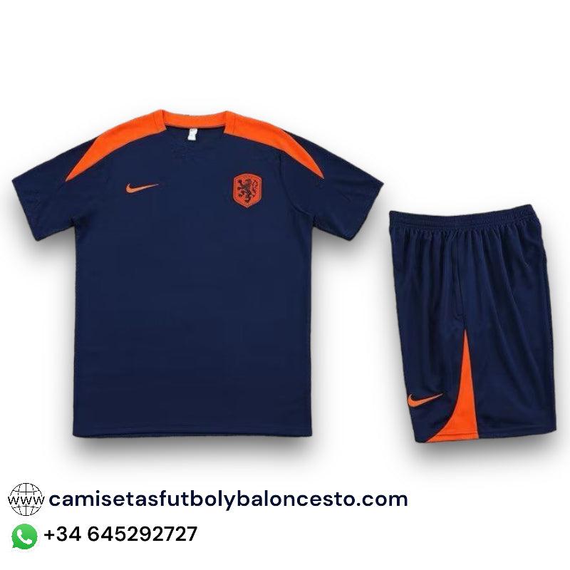 Conjunto Holanda 2023-2024 Visitante - Entrenamiento