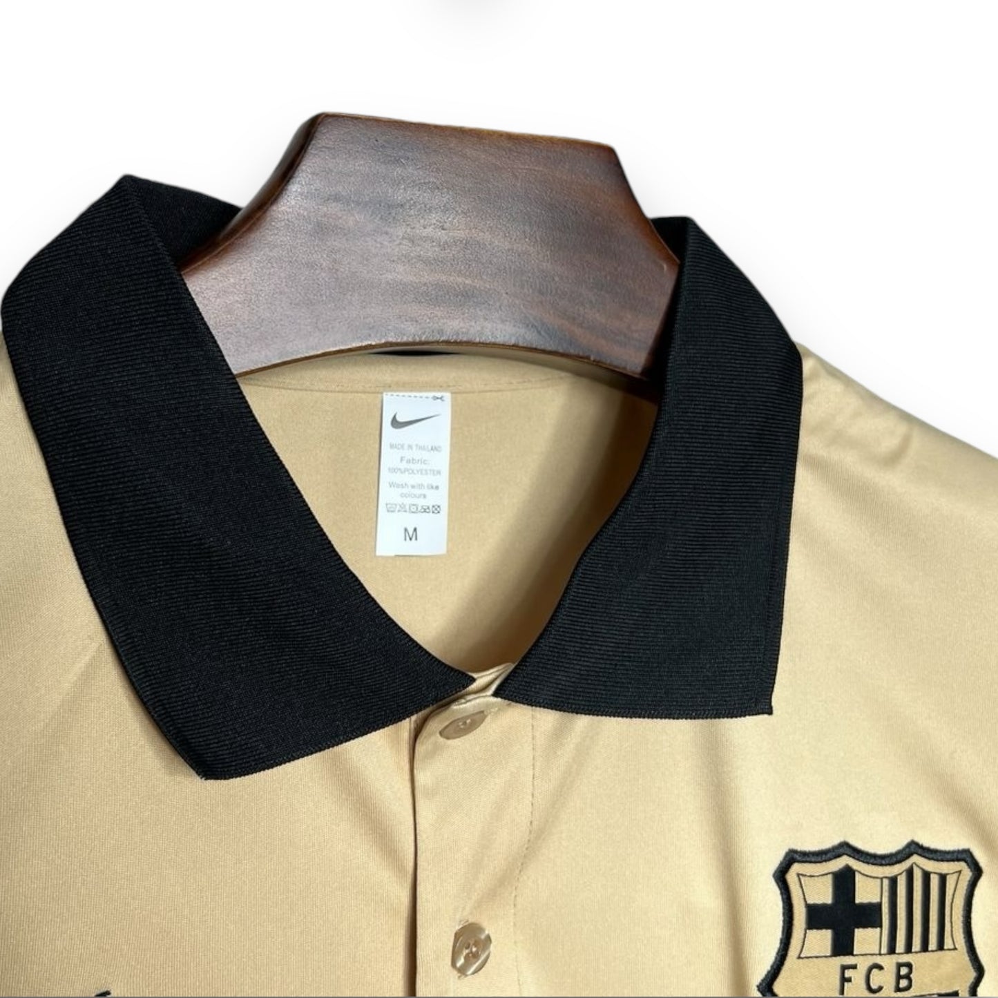 Polo FC Barcelona 2024-2025 Beige