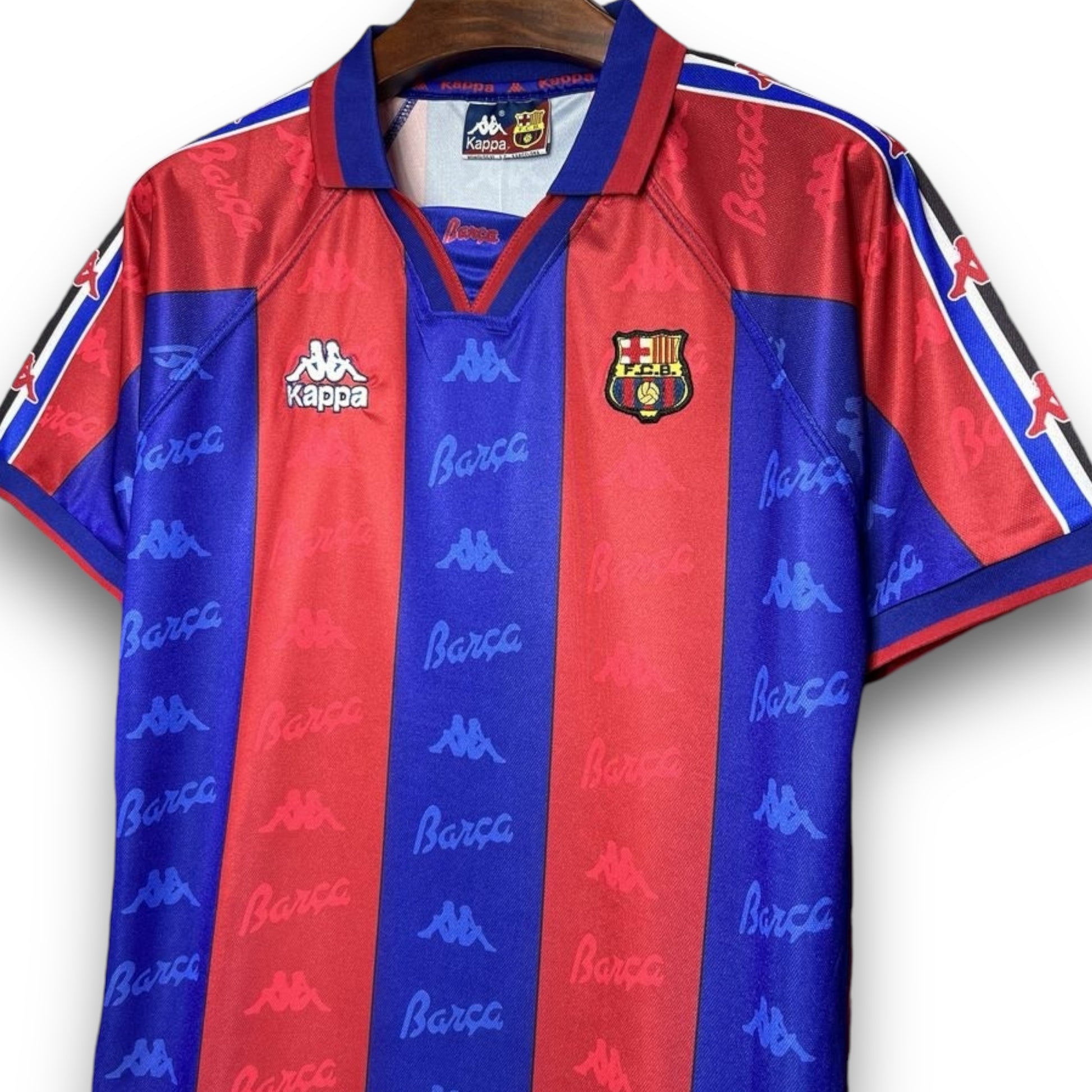 Barca Kappa Camiseta Barça 1920 Camiseta Barcelona 1995-1997 Local