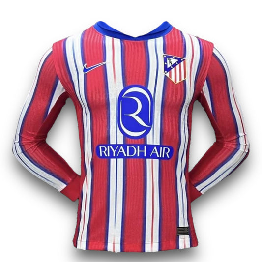 Camiseta Atletico de Madrid 2024-2025 Local Manga Larga - Version Pro Player