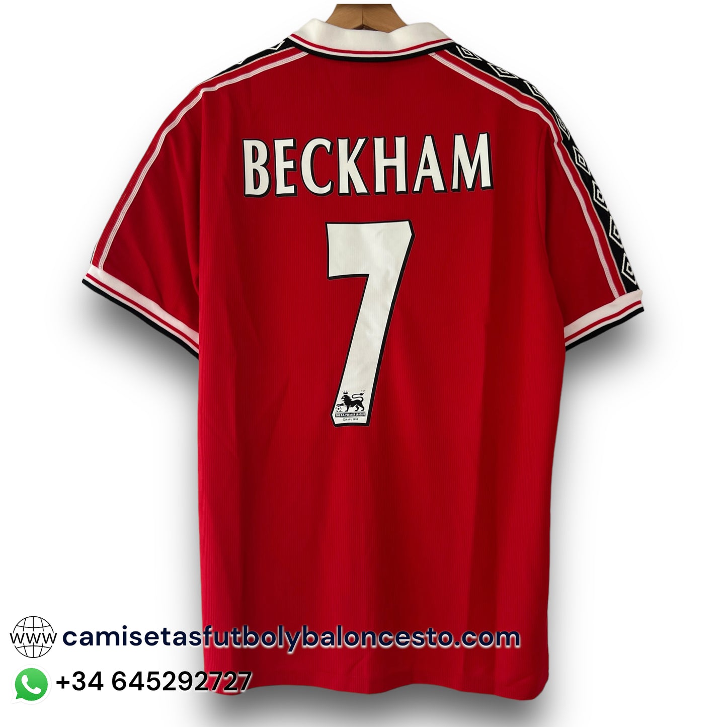 Camiseta Manchester United 1998-1999 Local