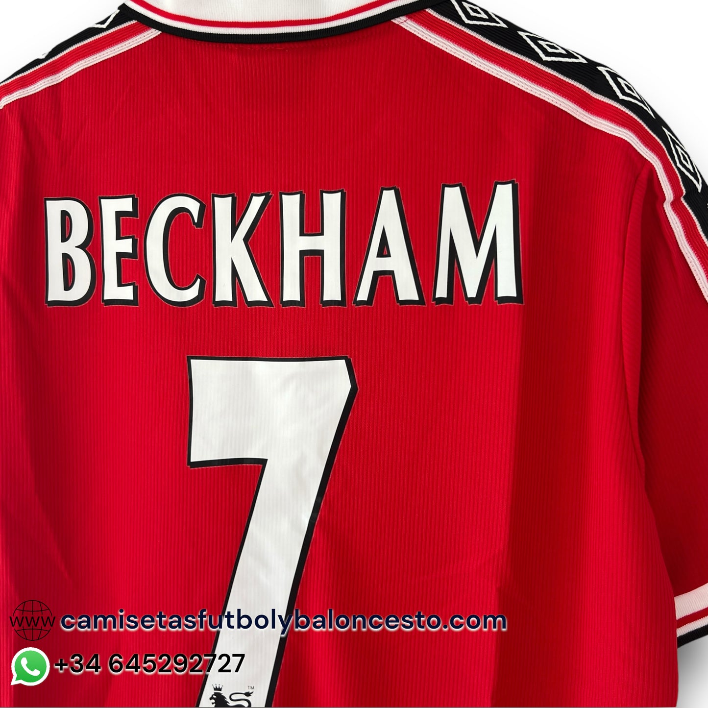 Camiseta Manchester United 1998-1999 Local