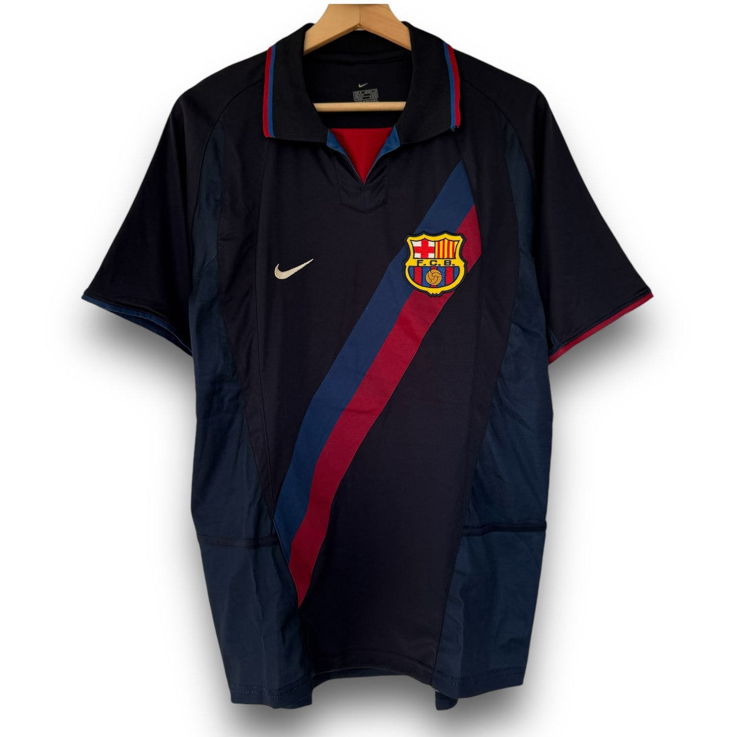 Camiseta Barcelona 2002-2003 Alternativa