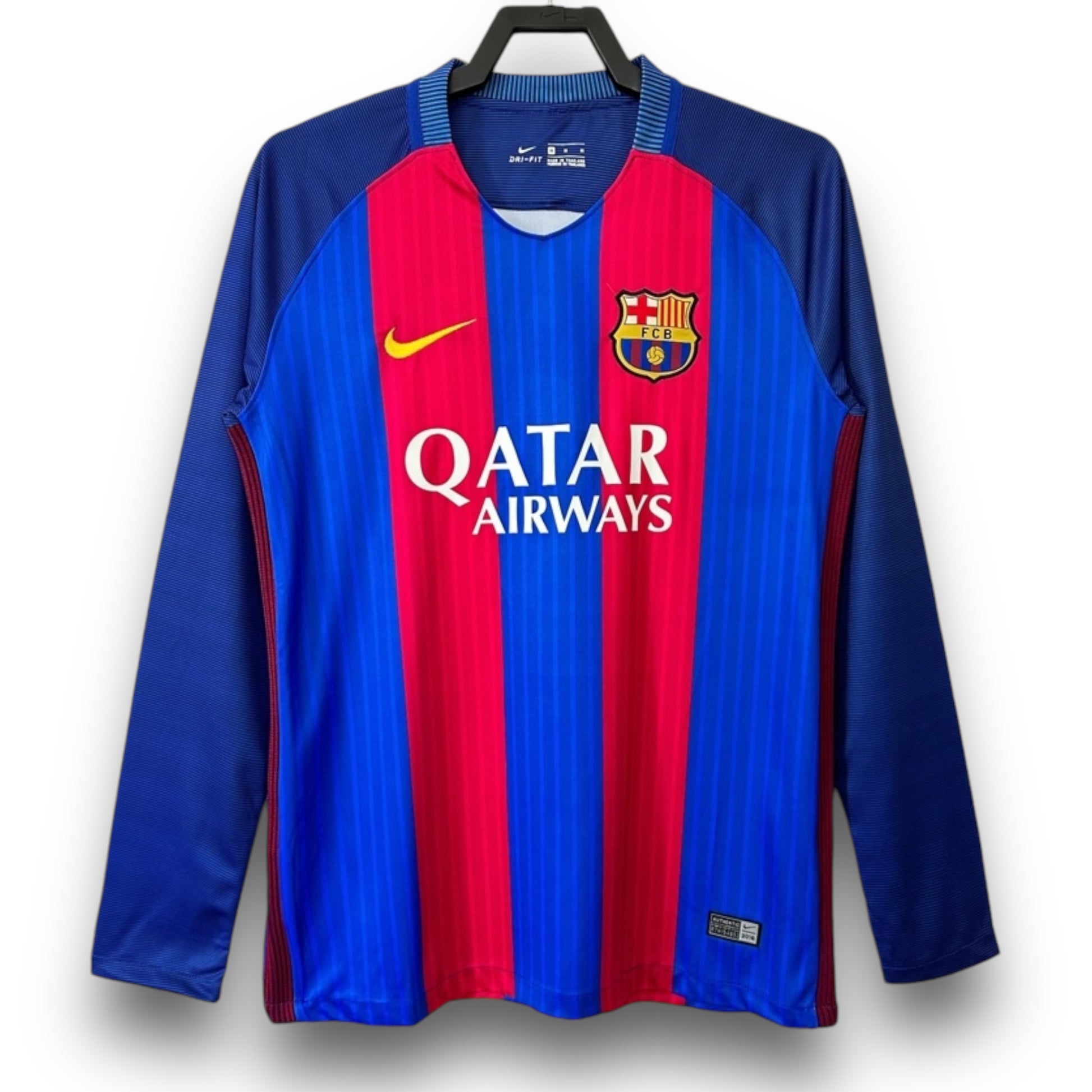 Camiseta Barcelona 2016-2017 Local Manga Larga