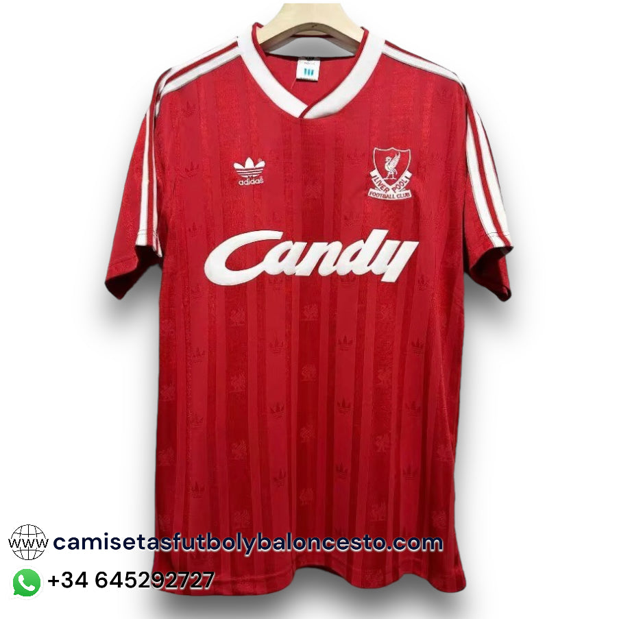 Camiseta Liverpool 1988-1989 Local