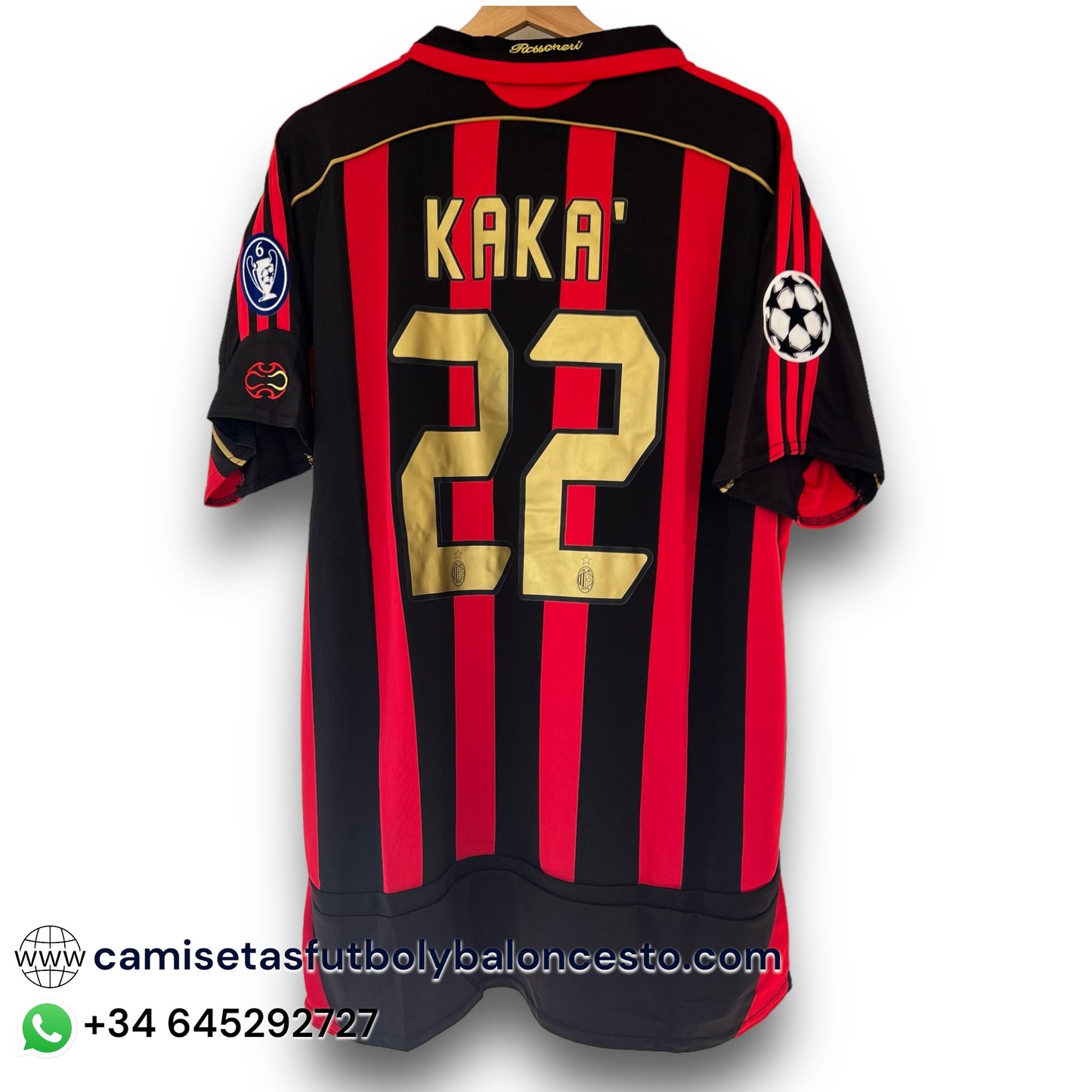 Camiseta AC Milan 2006-2007 Local