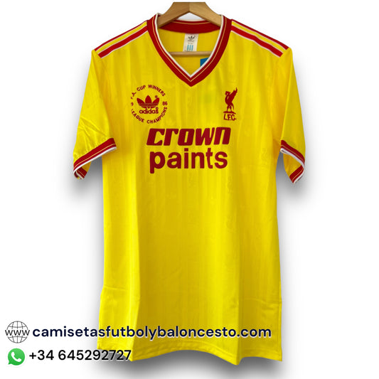 Camiseta Liverpool 1985-1986 Alternativa