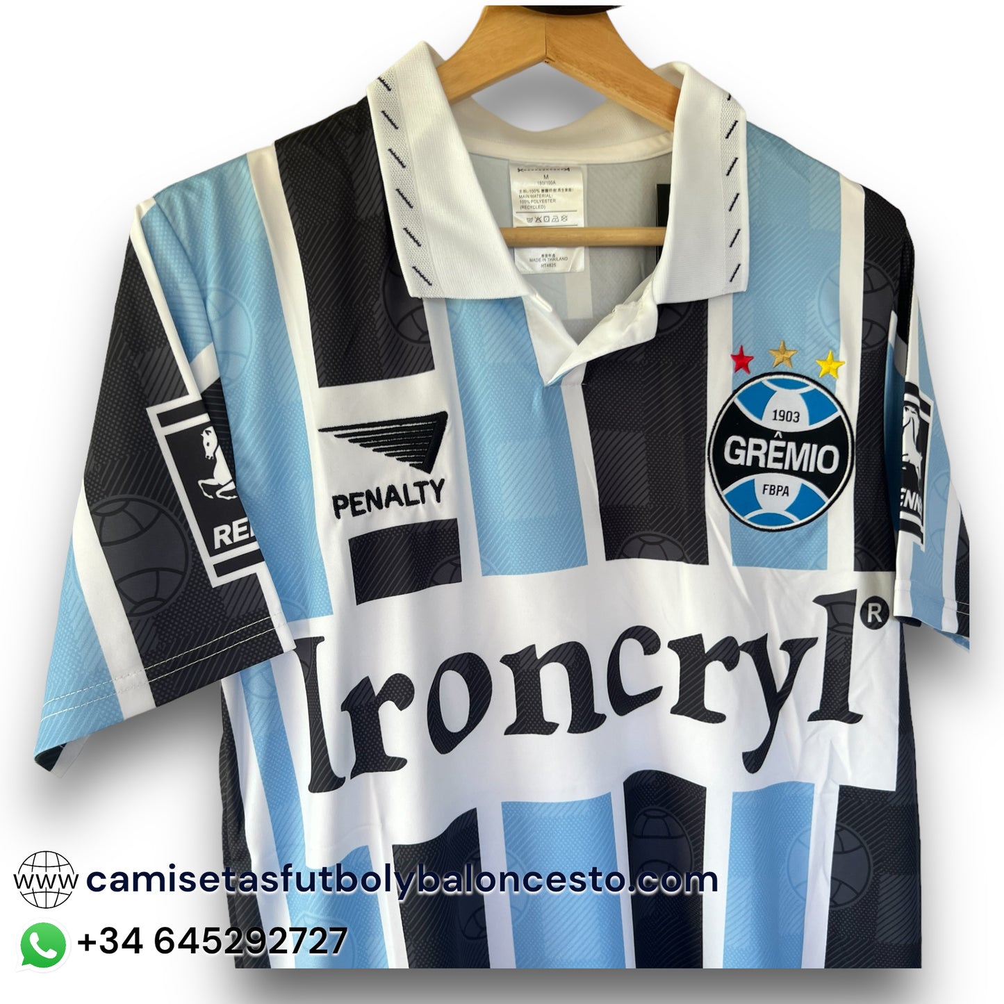 Camiseta Gremio 1997-1998 Local