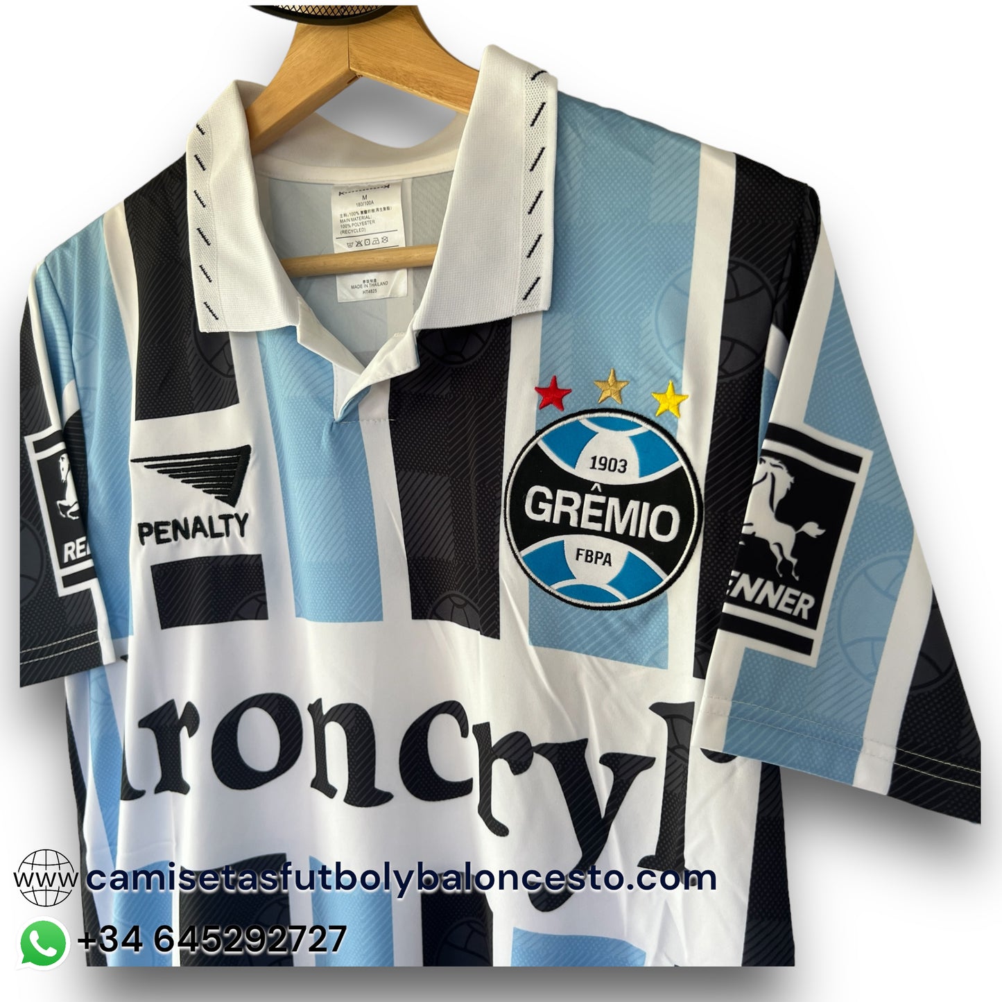 Camiseta Gremio 1997-1998 Local