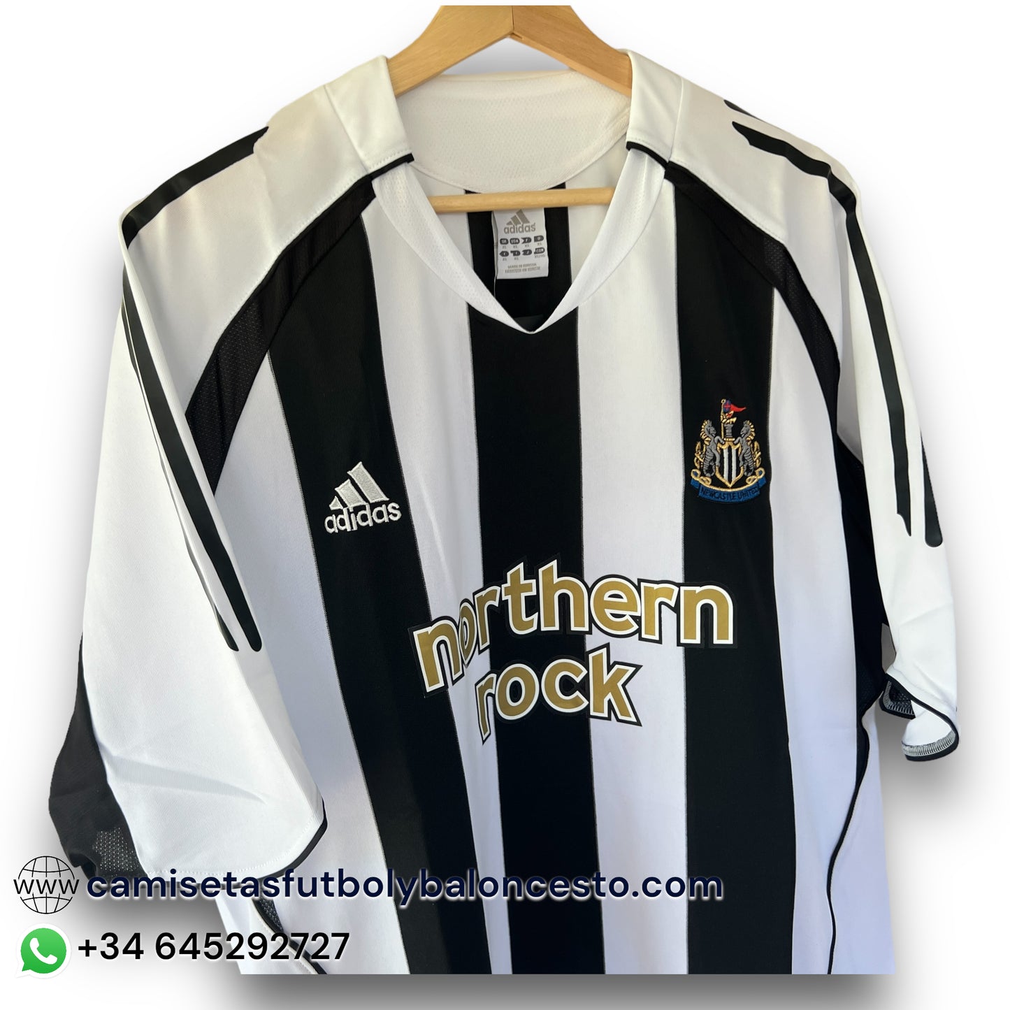 Camiseta Newcastle 2005-2006 Local