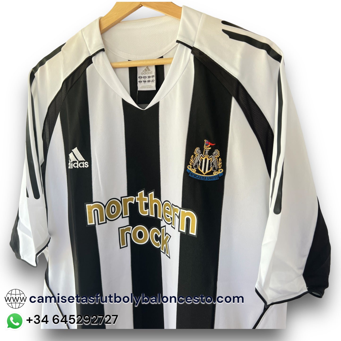 Camiseta Newcastle 2005-2006 Local