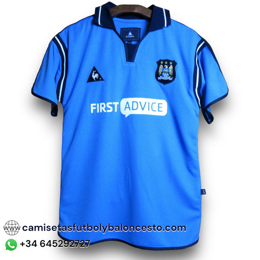 Camiseta Manchester City 2002-2003 Local