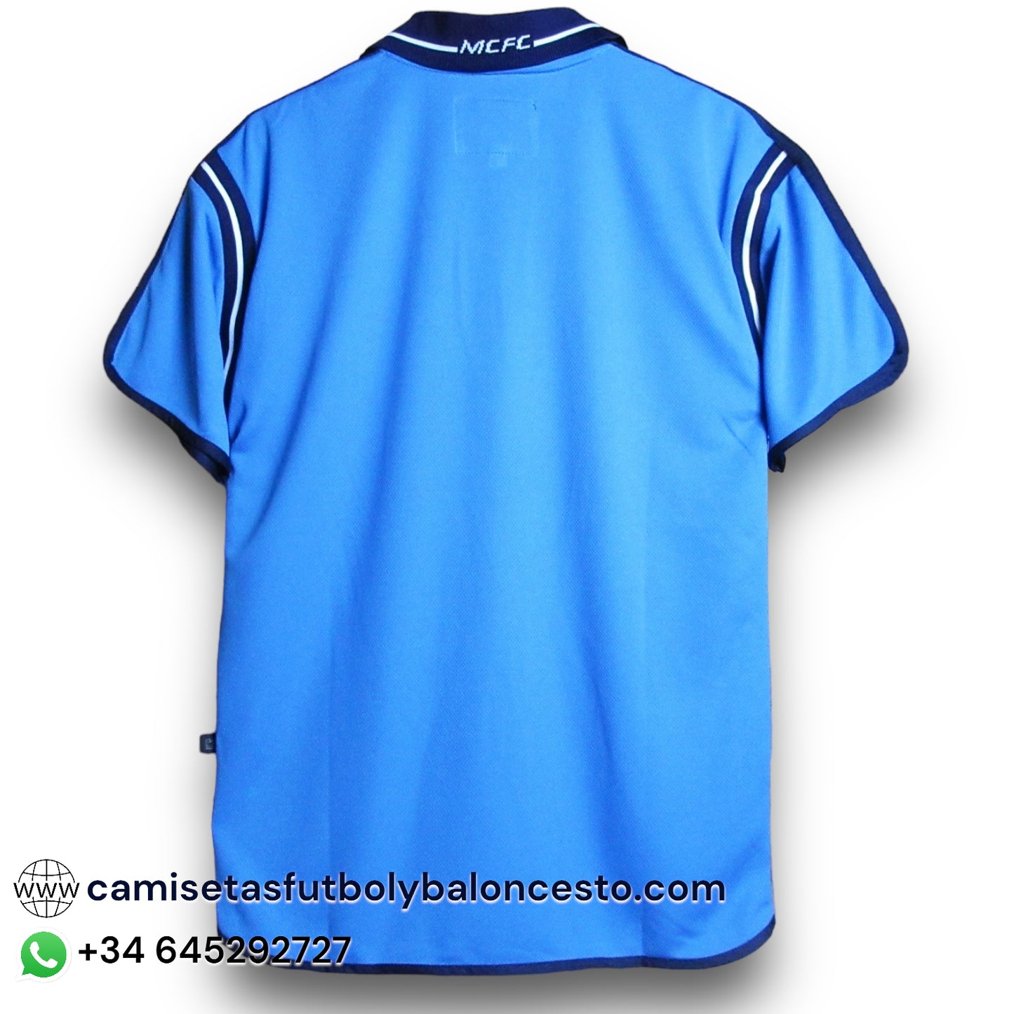 Camiseta Manchester City 2002-2003 Local