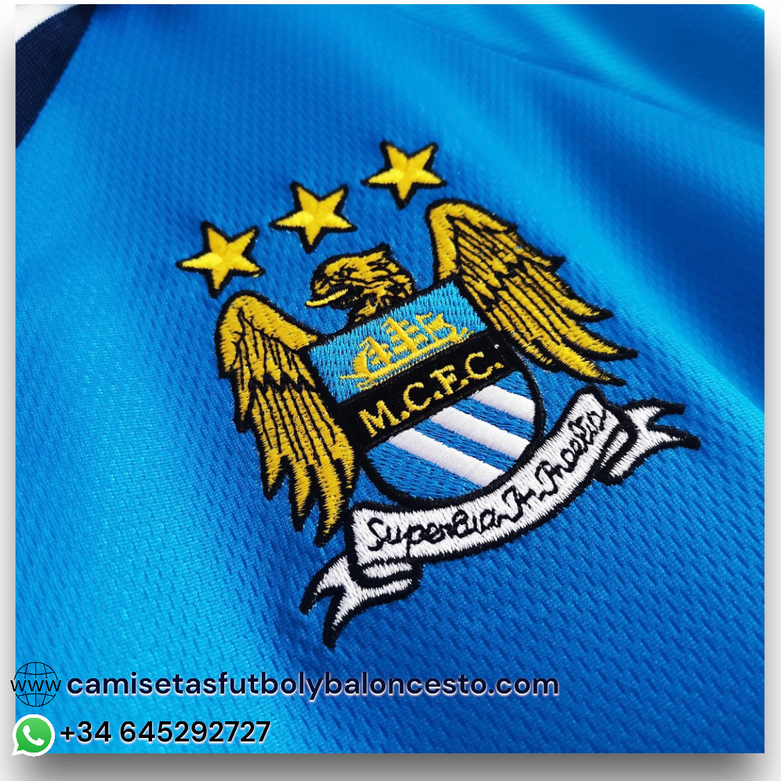 Camiseta Manchester City 1998-1999 Local