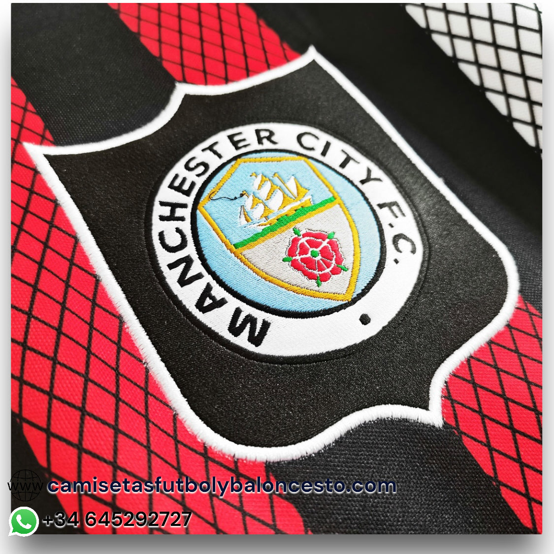 Camiseta Manchester City 1995-1996 Visitante