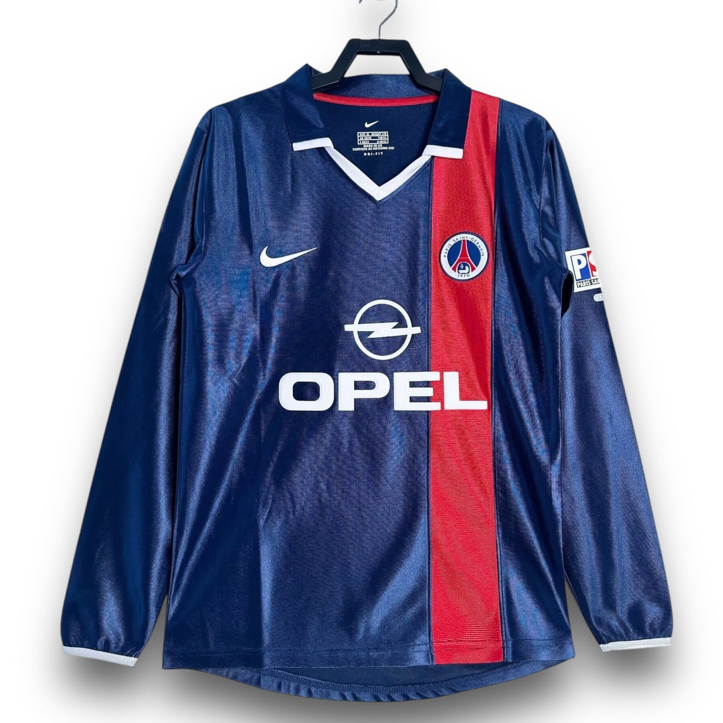Camiseta París 2001-2002 Local Manga Larga