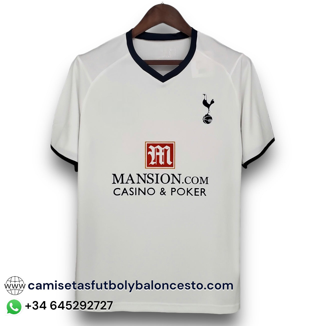 Camiseta Tottenham 2008-2009 Local