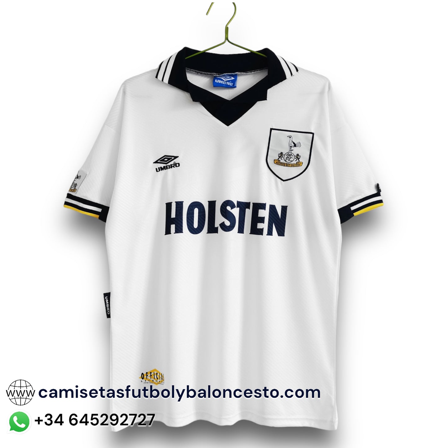 Camiseta Tottenham 1994-1995 Local