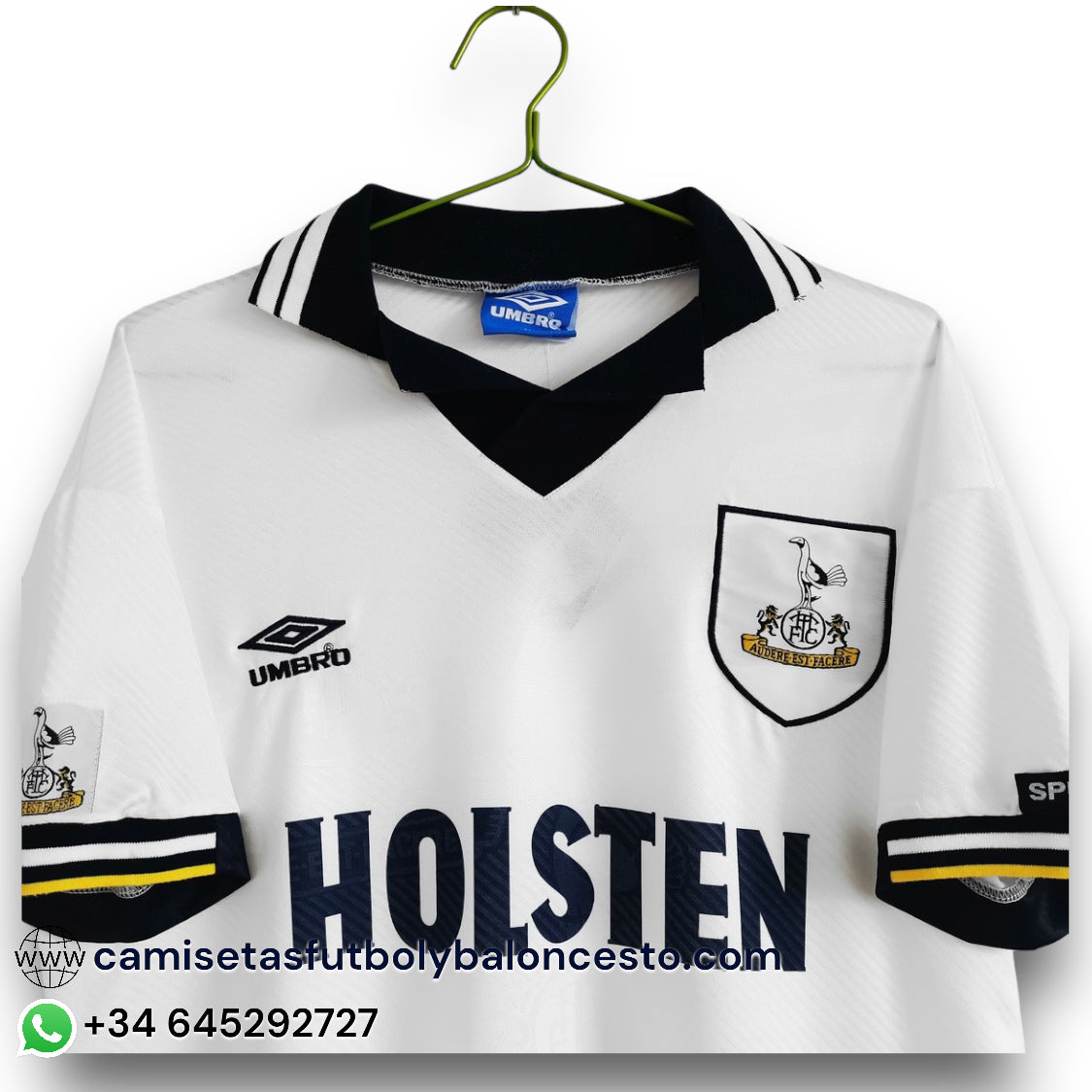 Camiseta Tottenham 1994-1995 Local