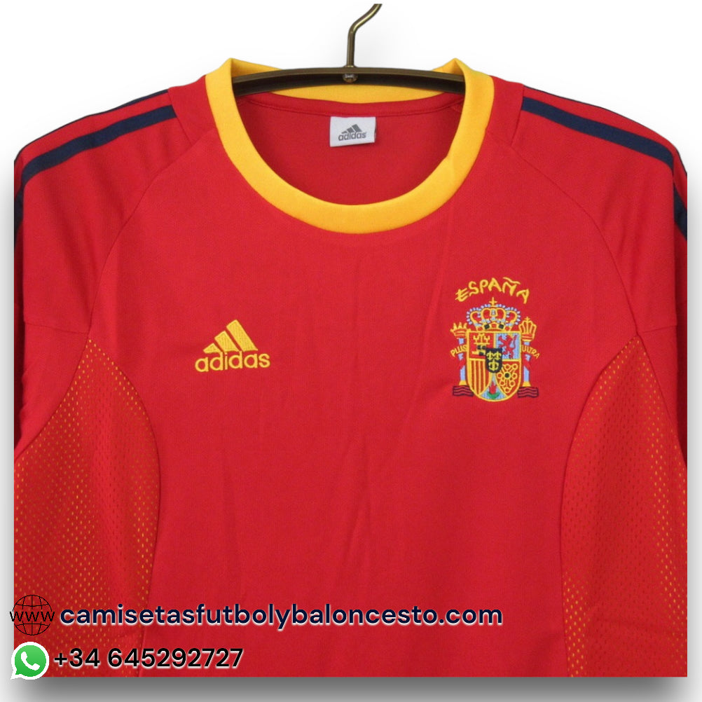 Camiseta España 2002 Local