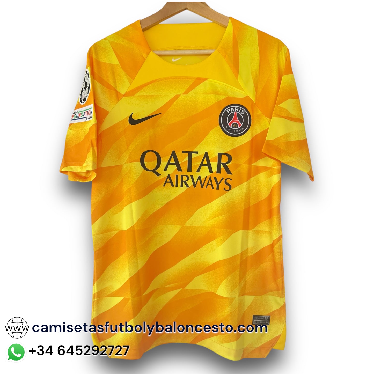 Camiseta PSG 2023-2024 Portero Visitante