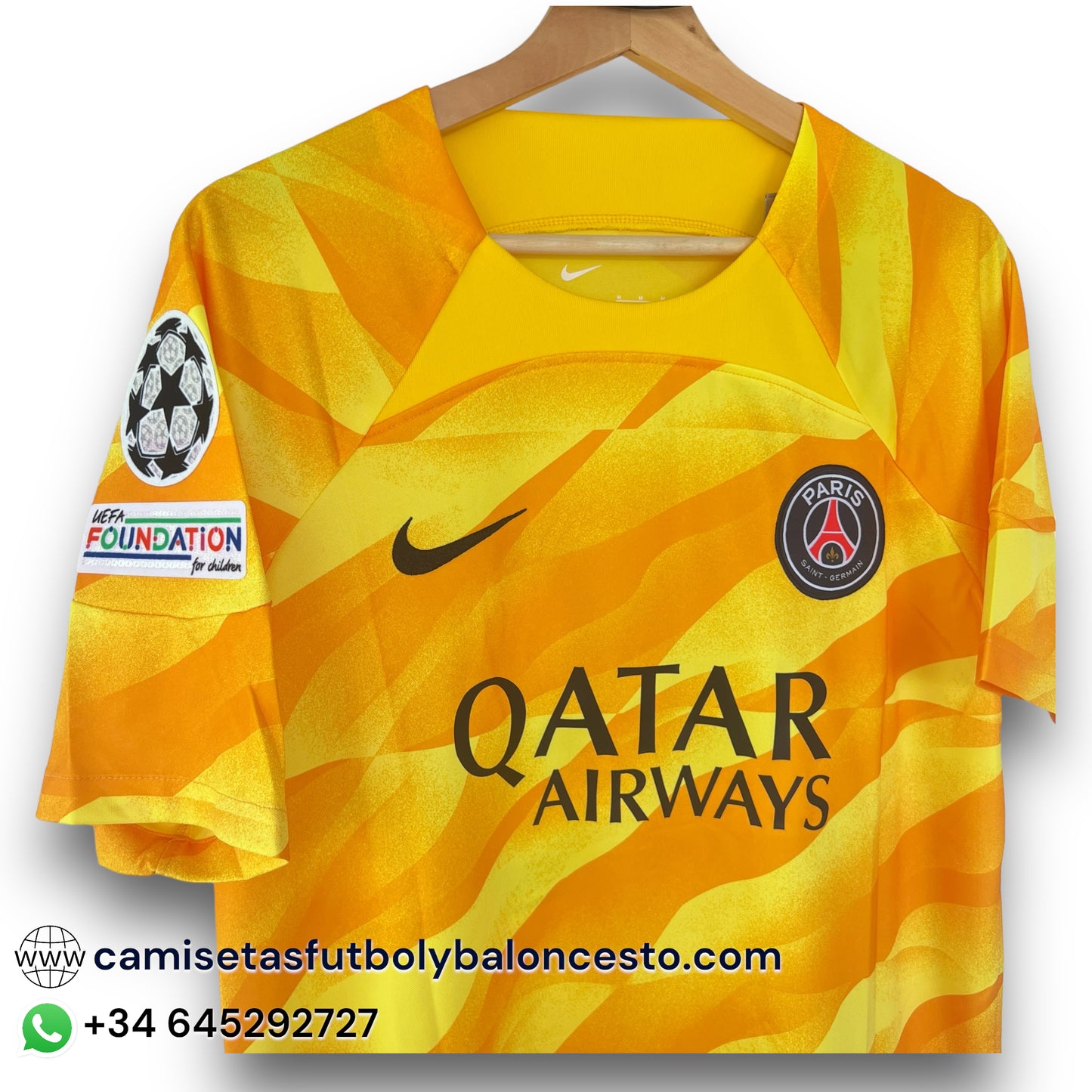 Camiseta PSG 2023-2024 Portero Visitante