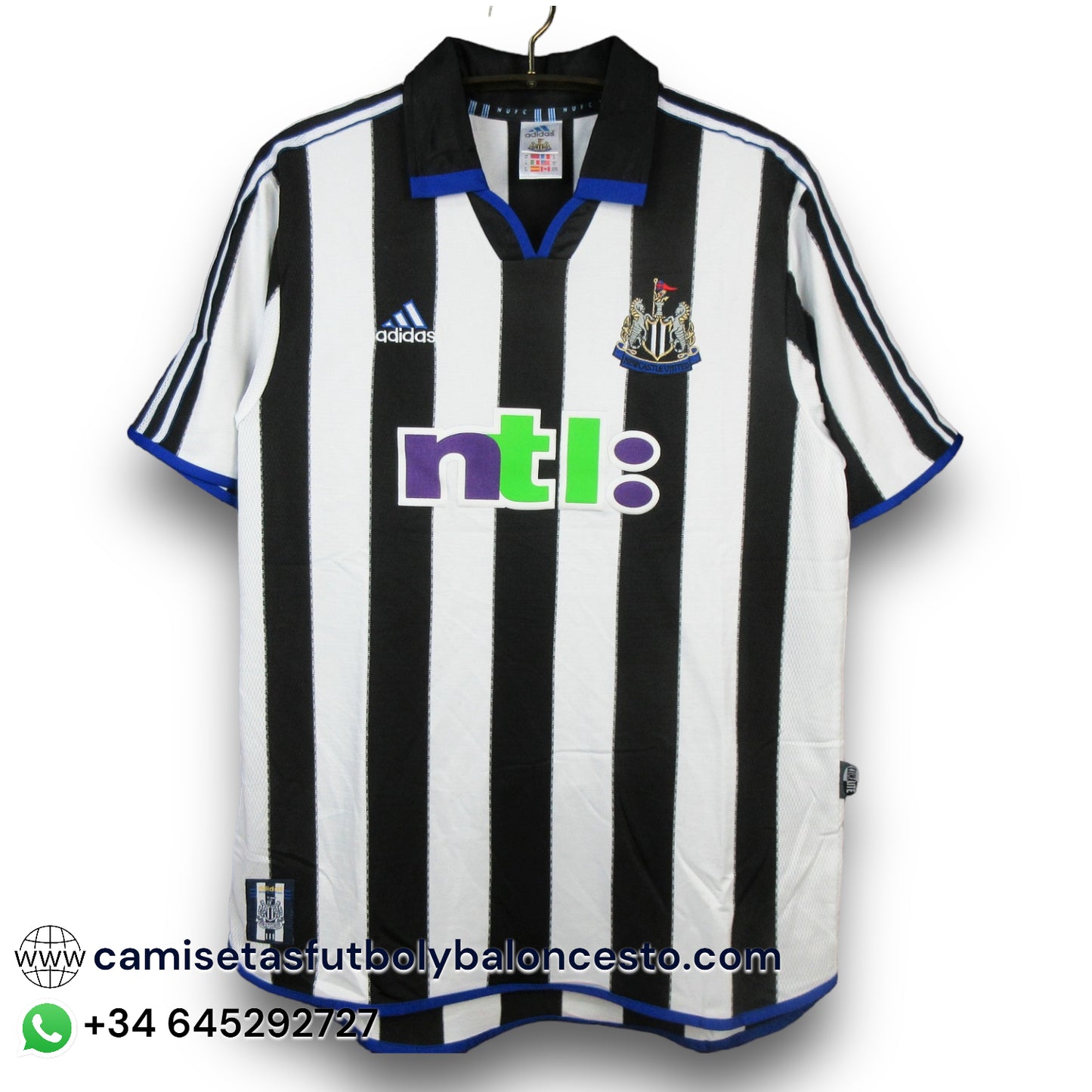 Camiseta Newcastle 2000-2001 Local