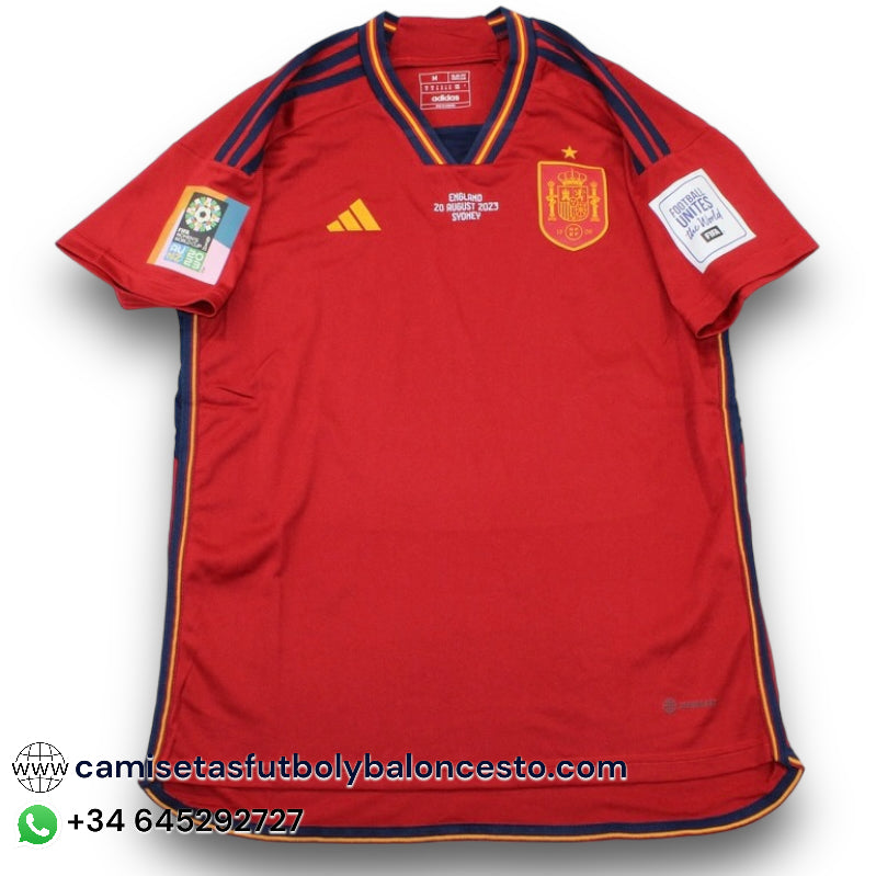 Camiseta España 2022-2023 Local Final Mundial