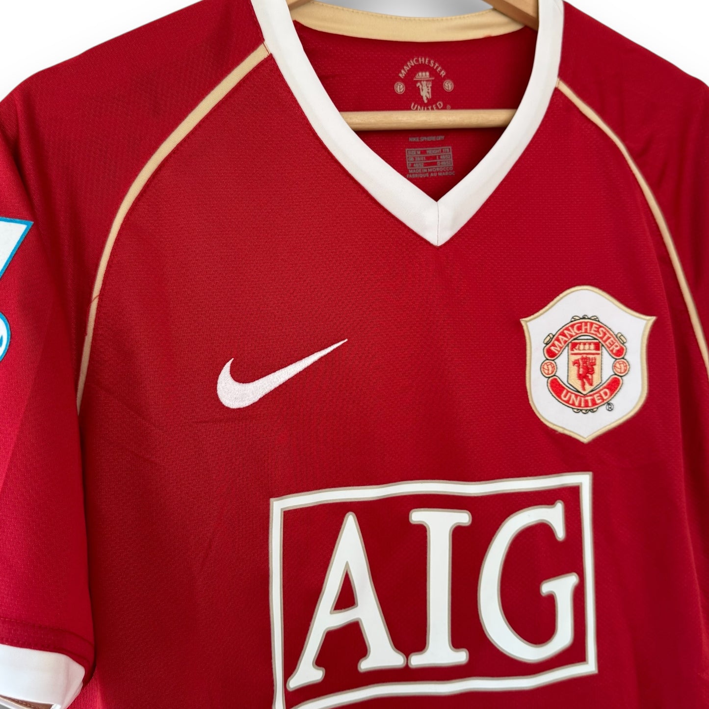 Camiseta Manchester United 2006-2007 Local