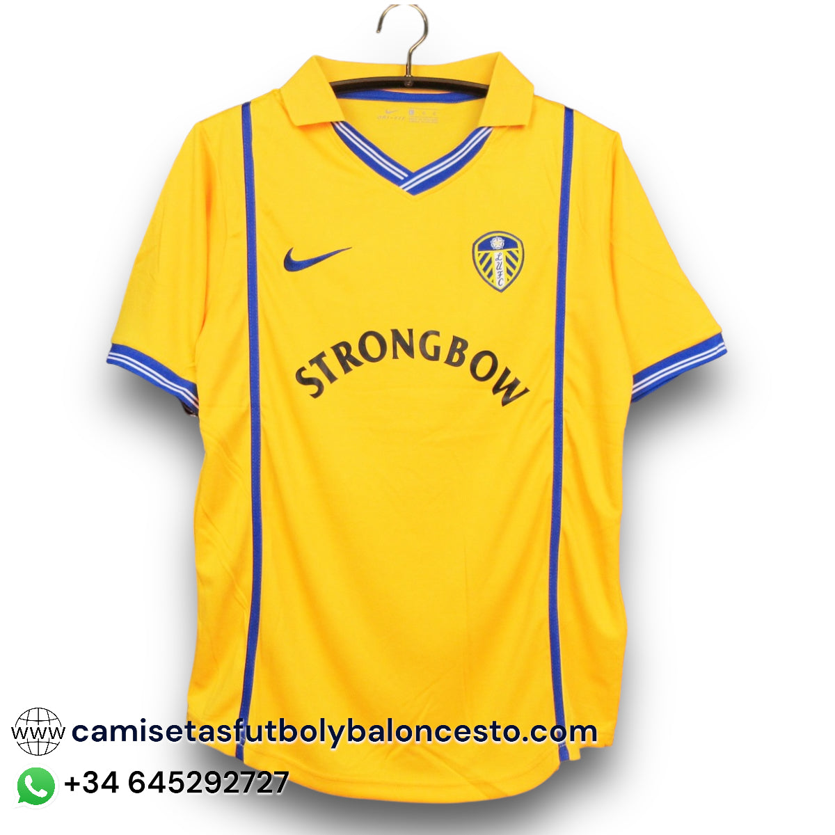 Camiseta Leeds United 2000-2001 Visitante