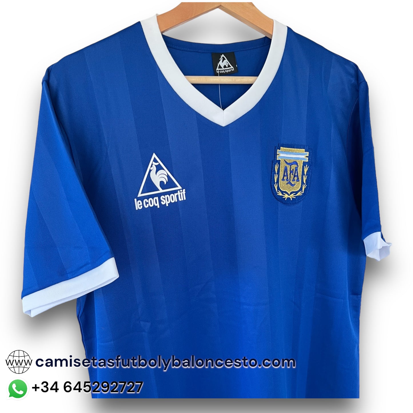 Camiseta Argentina 1986 Visitante